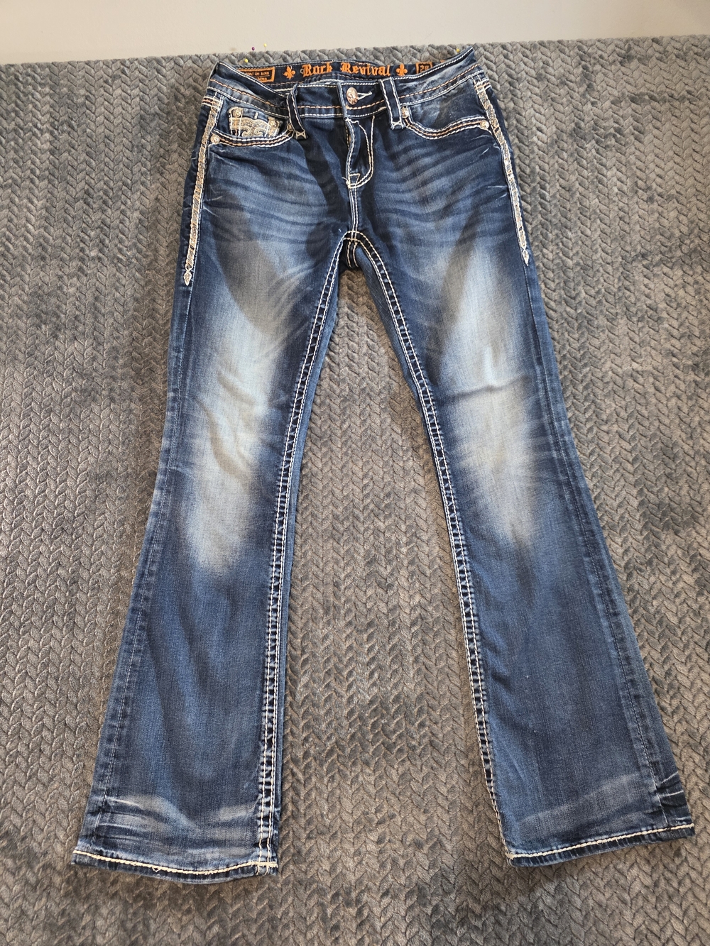 Rock Revival Women's Blue Bootcut Jeans
